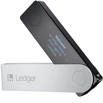 Аппаратный криптокошелек Ledger Nano X , черный в Пензе