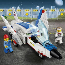 Конструктор LEGO City Space Port 60079 Транспортер для учебных самолетов