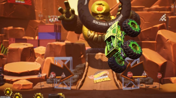 Игра Hot Wheels Monster Trucks: Stunt Mayhem [PS5, английская версия] в Пензе
