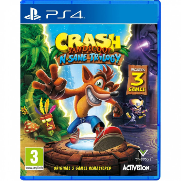 Игра Crash Bandicoot N-Sane Trilogy для PlayStation 4 в Пензе