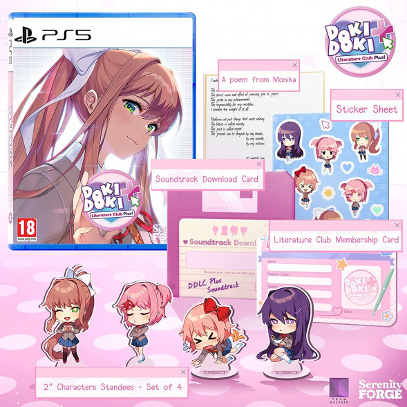 Игра Doki Doki Literature Club Plus! [PS5, русские субтитры] в Пензе