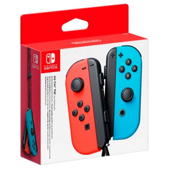 Геймпад Nintendo Switch Joy-Con controllers Duo, красный/синий в Пензе