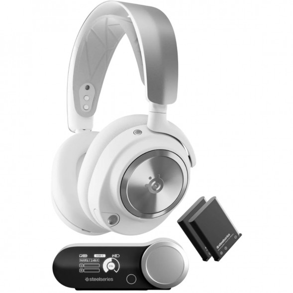 Наушники SteelSeries Arctis Nova Pro Wireless, белый в Пензе