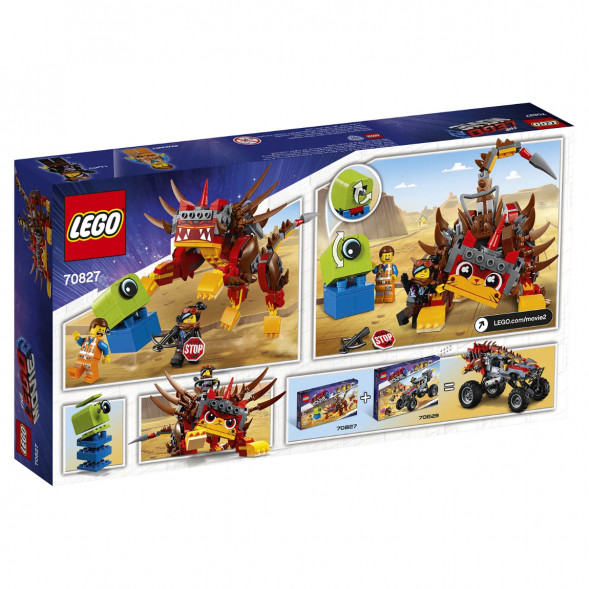 Конструктор LEGO Movie 70827 Ультра-Киса и воин Люси в Пензе