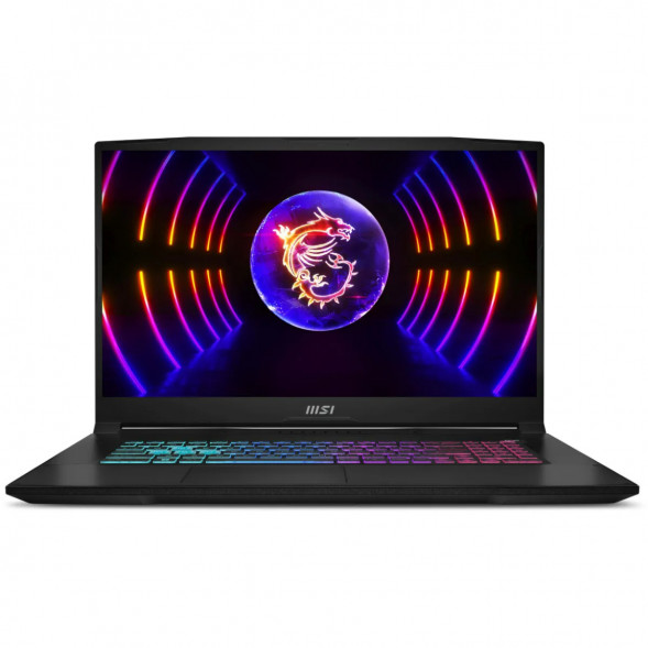 Ноутбук MSI Katana 17 B13VEK-1622XRUY (17.3&amp;quot;, IPS, Intel Core i7 13620H 2.4ГГц, 10 ядер, 16ГБ DDR5, 512ГБ SSD, NVIDIA GeForce RTX 4050 - 6 ГБ, FreeDOS), черный в Пензе