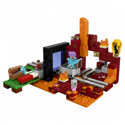 Конструктор LEGO Minecraft 21143 Портал в Подземелье