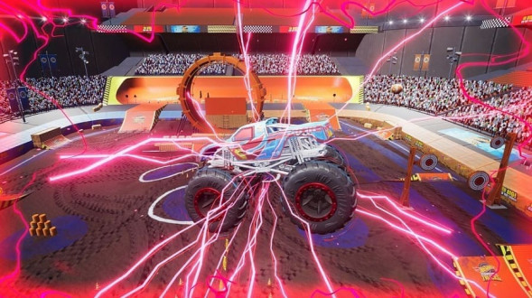 Игра Hot Wheels Monster Trucks: Stunt Mayhem [PS4, английская версия] в Пензе