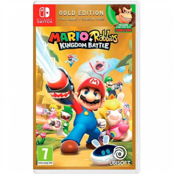 Игра Mario Rabbids: Kingdom Battle. Gold Edition [Nintendo Switch, английская версия] в Пензе