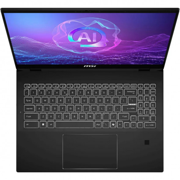 Ноутбук трансформер MSI Summit 16 AI Evo A2HMTG-057RU (16&amp;quot;, IPS, Intel Core Ultra 7 255H 2ГГц, 16 ядер, 16ГБ LPDDR5, 1ТБ SSD, Intel Arc 140T, Windows 11 Home), черный в Пензе