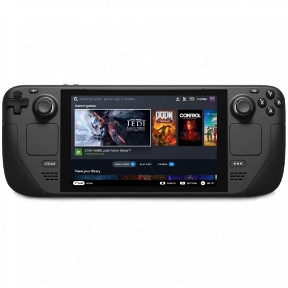 Игровая приставка Valve Steam Deck 64 ГБ SSD, черный в Пензе