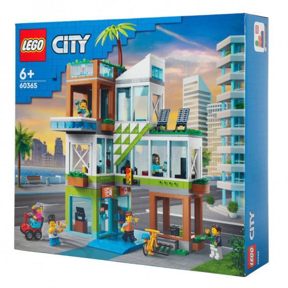 Конструктор LEGO City 60365 Многоквартирный дом в Пензе