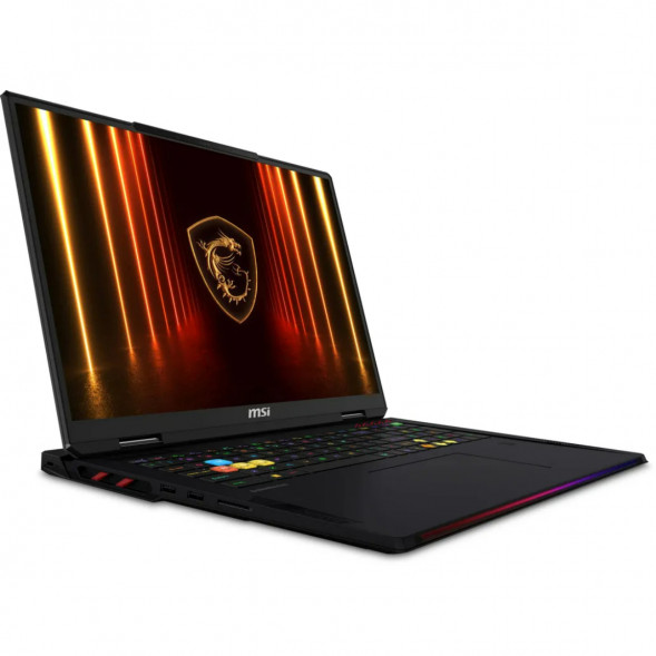 Ноутбук MSI Raider A18 HX A8WHG-409RU (18&amp;quot;, IPS, AMD Ryzen 9 8940HX 2.4ГГц, 16-ядерный, 32ГБ DDR5, 1ТБ SSD, NVIDIA GeForce RTX 5070 Ti 12 ГБ, Windows 11 Home), черный в Пензе