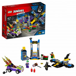 Конструктор LEGO Juniors 10753 Нападение Джокера на Бэтпещеру