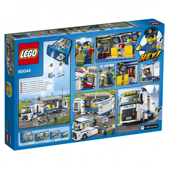 Конструктор LEGO City Police 60044 Выездной отряд полиции в Пензе