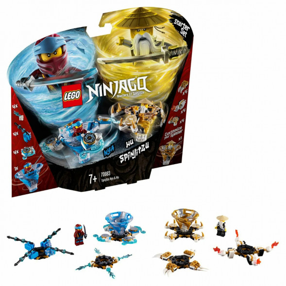 Конструктор LEGO Ninjago 70663 Ния и Ву: мастера Кружитцу в Пензе