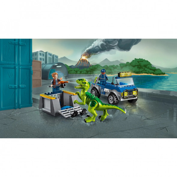 Конструктор LEGO Juniors 10757 Грузовик спасателей для перевозки раптора в Пензе